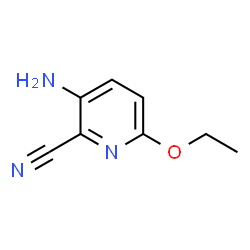 2-Pyridinecarbonitrile,3-amino-6-ethoxy-(9CI)结构式