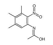 N-(3,4,5-trimethyl-2-nitrophenyl)acetamide Structure