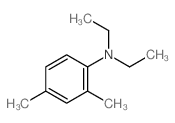 N,N-diethyl-2,4-dimethyl-aniline structure