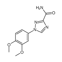 (9ci)-n-(3,4-二甲氧基苯基)-1H-1,2,4-噻唑-3-羧酰胺结构式
