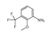 2-甲氧基-3-(三氟甲基)苯胺结构式