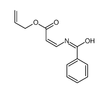 prop-2-enyl 3-benzamidoprop-2-enoate结构式