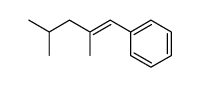 2,4-dimethyl-1ξ-phenyl-pent-1-ene结构式