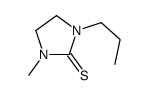 1-methyl-3-propylimidazolidine-2-thione Structure