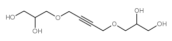 2-丁炔-1,4-二醇与环氧氯丙烷的醚化物的水解产物结构式