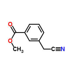 Methyl 3-(cyanomethyl)benzoate Structure