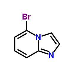 5-溴咪唑并[1,2-a]吡啶结构式