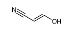 (E)-3-hydroxypropenenitrile结构式