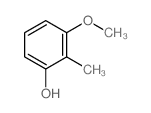 Phenol, 3-methoxy-2-methyl- Structure