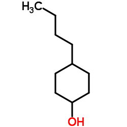 4-Butylcyclohexanol Structure