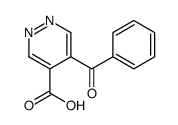5-benzoylpyridazine-4-carboxylic acid Structure