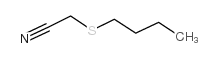 正(丁基硫)乙腈结构式