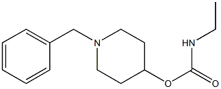氨基甲酸乙酯1-(苯甲基)-4-哌啶酯结构式