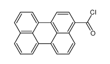 Perylen-3-carbonsaeure-chlorid结构式