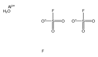 Aluminum fluorosulfate, hydrate结构式