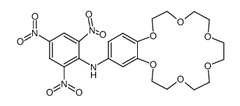 4'-Picrylaminobenzo-18-crown-6 Structure