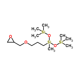 (3-glycidoxypropyl)bis(trimethylsiloxy)methylsilane Structure