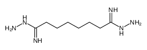 1,6-双(亚氨基肼基甲基)己烷结构式