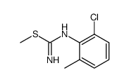 N-(2-chloro-5-methylphenyl)-S-methylisothiourea Structure