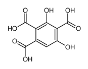 3,5-dihydroxybenzene-1,2,4-tricarboxylic acid结构式