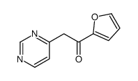1-呋喃-2-基-2-嘧啶-4-基-乙酮结构式