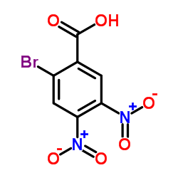 2-Bromo-4,5-dinitrobenzoic acid Structure