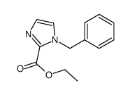 1-苄基咪唑-2-羧酸乙酯结构式