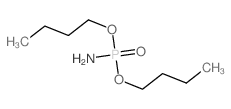 Phosphoramidic acid,dibutyl ester Structure