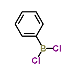 dichlorophenylborane Structure