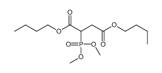 dibutyl 2-dimethoxyphosphorylbutanedioate结构式