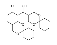 1,5-bis(1,5-dioxaspiro[5.5]undecan-3-yl)-1-hydroxypentan-3-one Structure