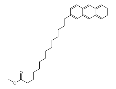 methyl 14-anthracen-2-yltetradec-13-enoate Structure