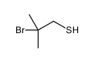 2-bromo-2-methylpropane-1-thiol Structure