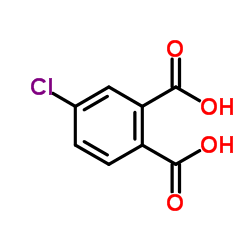 4-氯邻苯二酸结构式
