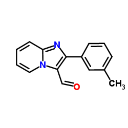 2-(3-Methylphenyl)imidazo[1,2-a]pyridine-3-carbaldehyde Structure