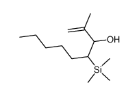 2-methyl-4-(trimethylsilyl)non-1-en-3-ol Structure
