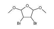 3,4-DIBROMO-2,5-DIMETHOXYTETRAHYDROFURAN结构式