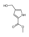 methyl 4-(hydroxymethyl)-1H-pyrrole-2-carboxylate Structure
