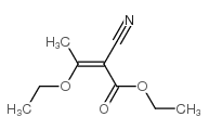 ethyl 2-cyano-3-ethoxybut-2-enoate Structure