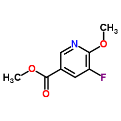 5-氟-6-甲氧基烟酸甲酯结构式