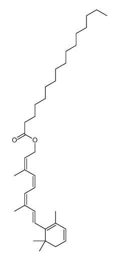 3-dehydroretinol palmitate结构式