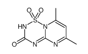 6,8-dimethyl-1,1-dioxopyrimido[1,2-b][1,2,4,6]thiatriazin-3-one Structure