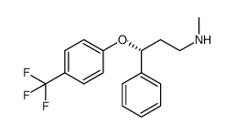 (R)-fluoxetine Structure