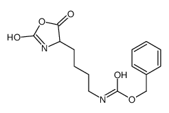 benzyl N-[4-(2,5-dioxo-1,3-oxazolidin-4-yl)butyl]carbamate Structure