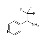 2,2,2-三氟-1-(吡啶-4-基)乙胺结构式