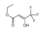 ethyl 4,4,4-trifluoro-3-hydroxybut-2-enoate Structure