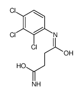 N'-(2,3,4-trichlorophenyl)butanediamide Structure