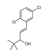 1-(2,5-dichlorophenyl)-4,4-dimethylpent-1-en-3-ol结构式