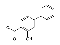 3-羟基-[1,1'-联苯]-4-羧酸甲酯结构式