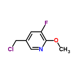 5-Chloromethyl-3-fluoro-2-Methoxy-pyridine Structure
